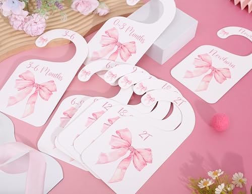 Bow Nursery Closet Dividers, Bow Baby Shower, Girl Closet Dividers - Image 7
