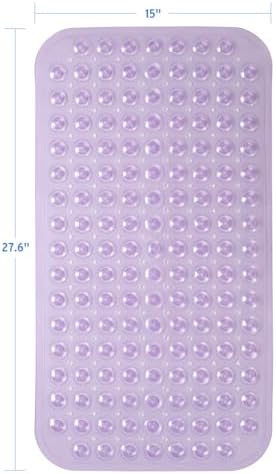 AmazerBath Bath Tub Mat, Medium Size 27.6 x 15 Inches Non-Slip Shower Mats - Image 5