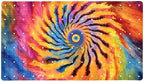 Bathtub Mat Non Slip 26.8x15.1In, Tie Dye Spiral Bath Mat by Anna+Cowper