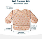 Tiny Twinkle Long Sleeve Bib for Babies & Toddlers | Waterproof Smock Bib for - Image 5