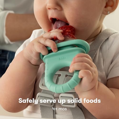 Frida Baby Push Pop Silicone Feeder, Baby Fruit Feeder, BPA Free - Image 2