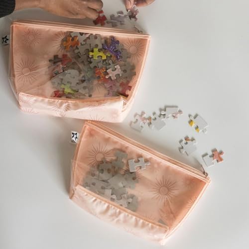 Tiny Twinkle Diaper Bag Organizing Pouches | 2 Pack Mess-Proof Travel Organizer - Image 3