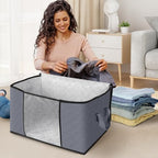Fab totes 8 Pack Storage Bags for Clothes Blanket Storage Bins - Image 3