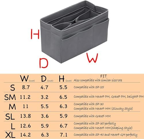 DailyPlus Purse Organizer Insert - Image 2