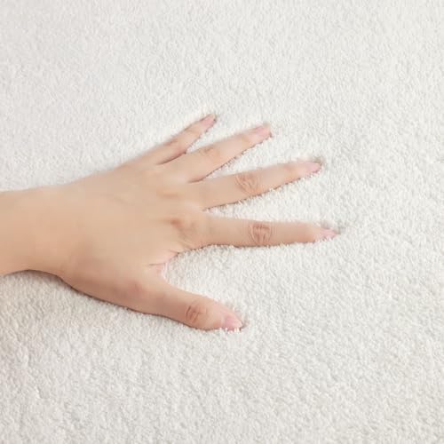 Topotdor Round ABC Area Rug, 96 Inch Soft Floor Carpet - Image 4