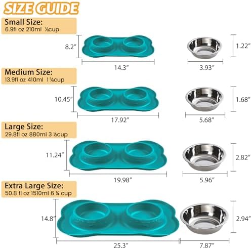Hubulk Pet Dog Bowls 2 Stainless Steel Dog Bowl - Image 4