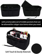 LEXSION Felt Insert Bag Organizer Bag In Bag - Image 2