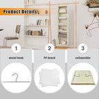 Hanging Closet Organizer 6-Shelf, Oxford Fabric Wardrobe Storage - Image 6