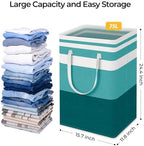 HomeHacks 2 Pack Large Laundry Baskets, Laundry Hampers Bags - Image 4