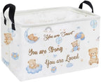 Essme Rectangular Bear Basket, Kids Baskets Empty by ESSME