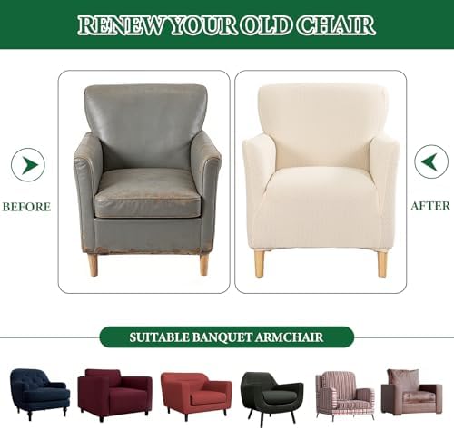 Stretch Chair Covers Armchair Slipcovers - Image 5