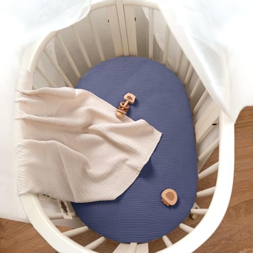 lulumoon Muslin Bassinet Sheets - Image 5
