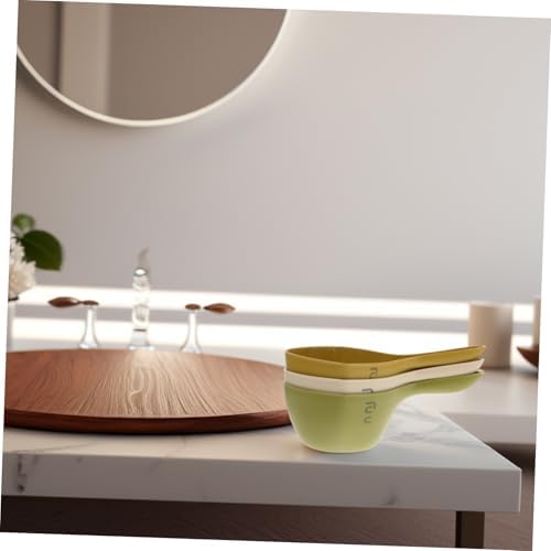 3pcs Ergonomic Long Handle Bath Spoon Skin-friendly Boys and Girls Bathing - Image 5