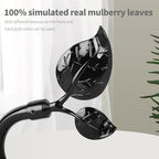 HIKMLK Leaf Shaped Curtain Tieback Holdbacks 2pcs, Handmade Metal Curtain Side - Image 3