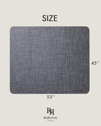 Baroyal Office Chair Mat for Hardwood Floor Under Desk Computer Rolling Chair - Image 6