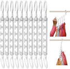 Wonder Hanger Max 10-Pack Space-Saving Hangers, 360° Hooks by WONDERHANGER