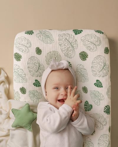 Blissful Diary Muslin Changing Pad Cover - Image 3