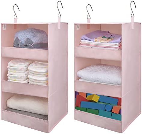 GRANNY SAYS 3-Shelf Hanging Closet Organizer, Foldable Storage by GRANNYSAYS