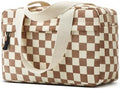 Large Makeup Bag for Women Corduroy Cosmetic bag Make up Bags Zipper Pouch by Unknown
