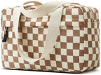 Large Makeup Bag for Women Corduroy Cosmetic bag Make up Bags Zipper Pouch by Unknown