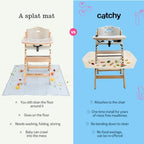 CATCHY - Food Catcher - Compatible - Highchair Sold Separately - Baby & Toddler - Image 5