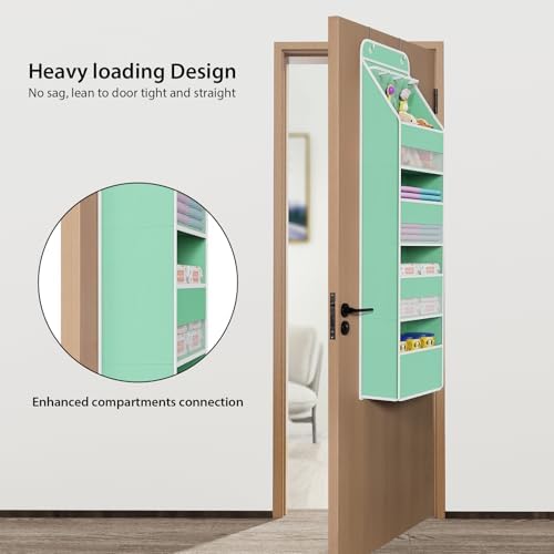 Univivi Fabric Over Door Hanging Organizer - Image 2