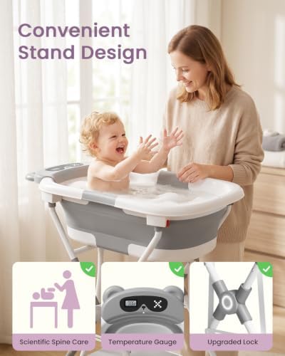 2-in-1 Foldable Baby Bathtub - Image 3
