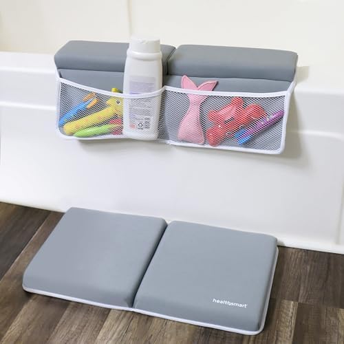 HealthSmart Baby Bath Kneeler and Elbow Rest Pad Set – Ultra-Thick, - Image 2