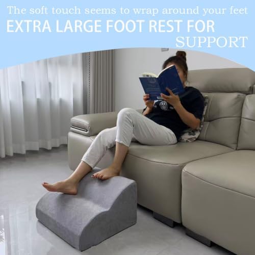Foot Rest for Under Desk at Work.Multifunctional 3-Tier Foot Stool - Image 5