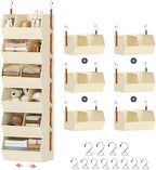 Hanging Closet Organizer Extra Large, Clothes Hanging Shelves by DiMJ