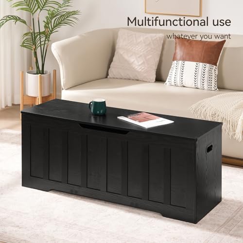 VANKILEY 47.2" Storage Chest Extra Large, Storage Bench - Image 3