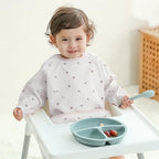 Susurration Baby Long Sleeve Bib Waterproof Sleeved Bib Smock - Image 3