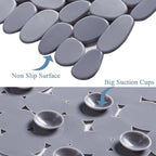 Webos Bath Shower Mat Non Slip: Extra Large Pebble Bathtub mat - Image 4
