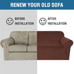 H.VERSAILTEX Stretch Velvet Sofa Covers - Image 5