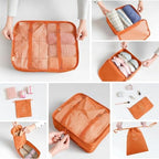LANSKLBD 6/8 Set Packing Cubes for Suitcases Travel Luggage Packing Organizers - Image 4