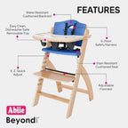 Abiie Beyond Junior Convertible Wooden High Chair - Image 2