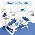 AVIDOR Baby Bathtub, Collapsible Bathtub - Image 2