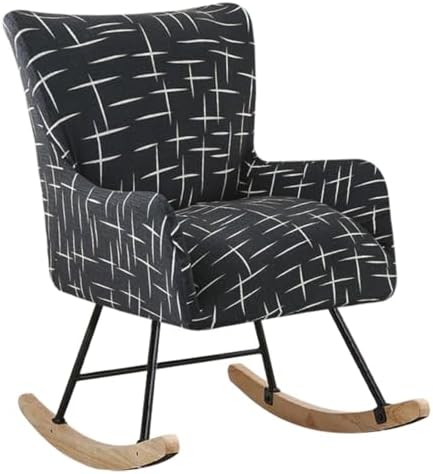 Nursery Rocking Chair Cover Stretchable Glider Chairs Cover Slipcovers Printed by Unknown