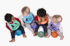 Modern Twist Bucket-Bib 100% Food-Grade Silicone, Waterproof and Reusable - Image 5