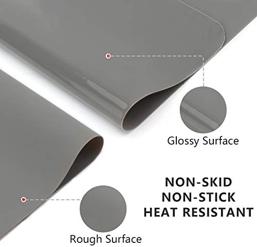 Gartful 3PCS Silicone Sheet for Crafts, Epoxy Resin, Jewelry Casting Molds - Image 3