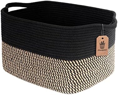Goodpick Woven Storage Basket for Shelves by Goodpick