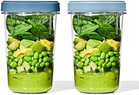 OXO Good Grips Twist & Stack Container – 40 oz – 2 Pack by Unknown