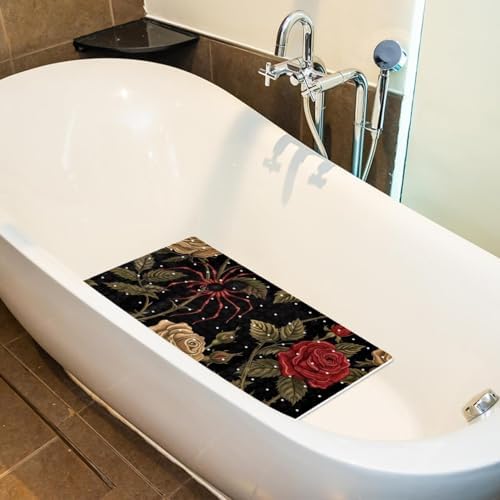 Non Slip Bathtub and Shower Mat 26.8x15.1 inch, Bath Mat - Image 5
