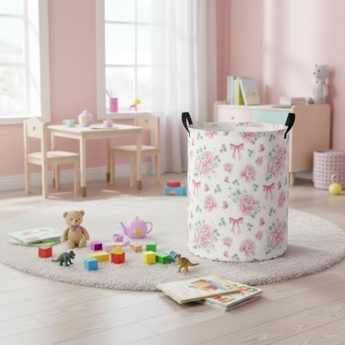 Baby Laundry Hamper kids laundry Basket Waterproof Laundry Bag - Image 3