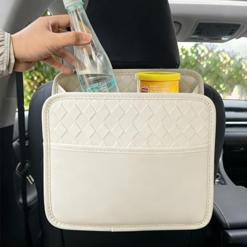 Mandark PU Leather Car Seat Back Organizer, Style 3 - Image 5