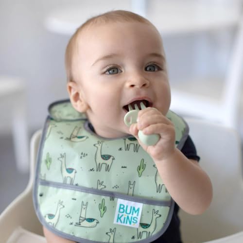 Bumkins Bibs, for Baby Girl or Boy, Infant 3-9 Months, Essential Must Have for - Image 3