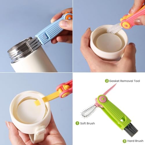 Ariseno 4-in-1 Baby Bottle Brush Set - Image 6