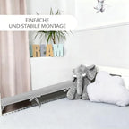 Quilted Banister Cover, Reusable Banister Wrap, Bed Railing Cover - Image 4