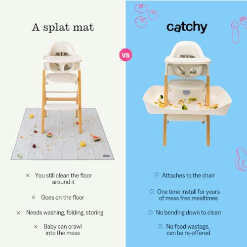 CATCHY - Food Catcher - Compatible - Highchair Sold Separately - Baby & Toddler - Image 4