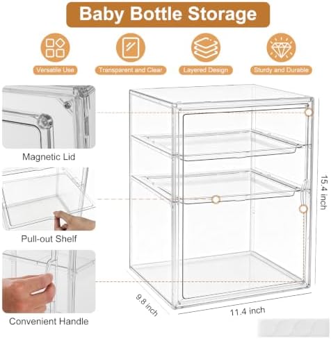 ERTIUANIO Baby Bottle Organizer - Image 2